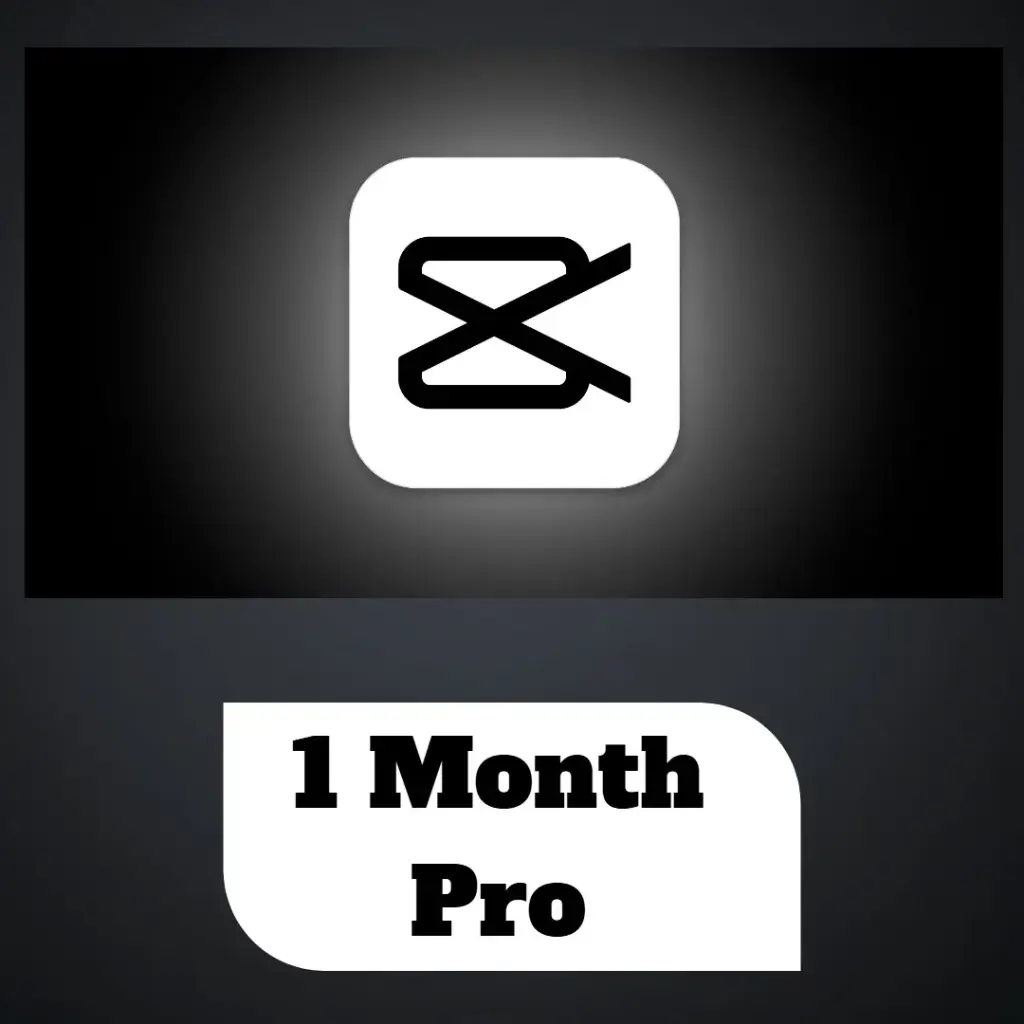 Capcut Pro Private Account | 1 Month (Only Mobile Phone)