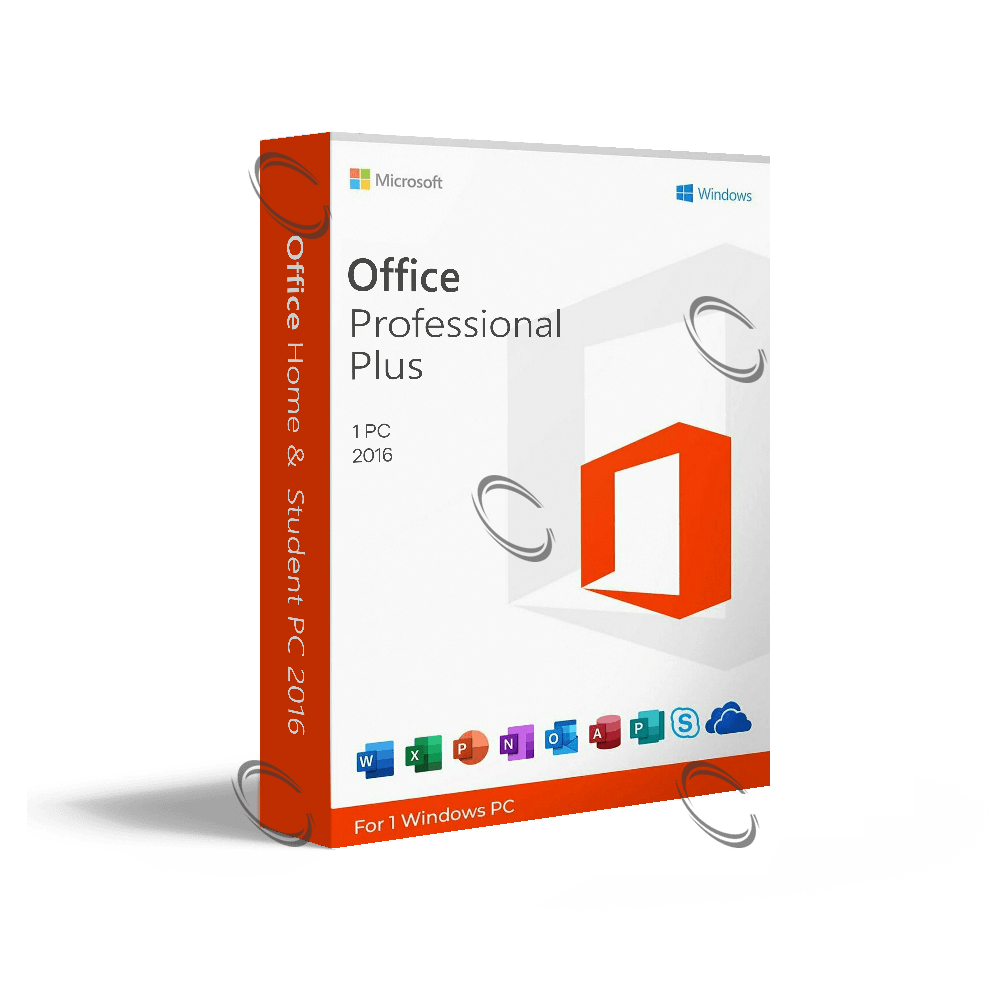 Microsoft Office Professional Plus 2016 PC - Microsoft key