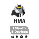 HMA VPN Activation KEY | 1 Month - 5 Devices