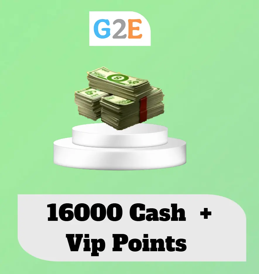 8BP 16000 Cash + 92,000 Vip Point Top-Up in your account (Black Diamond VIP Tier Offer)