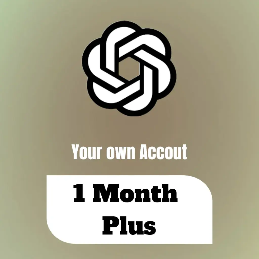 ChatGPT Plus Top-Up Your Own Account | 1 Month