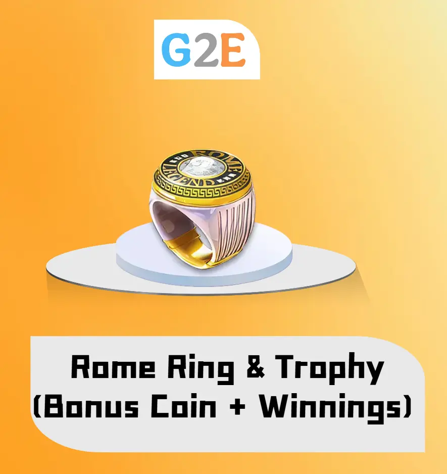 8Bp Rome Ring & Trophy completed (Bonus Coin + winnings) | Fair play in your account 