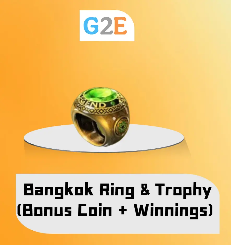 8Bp Bangkok Ring & Trophy completed (Bonus Coin + winnings) | Fair play in your account 