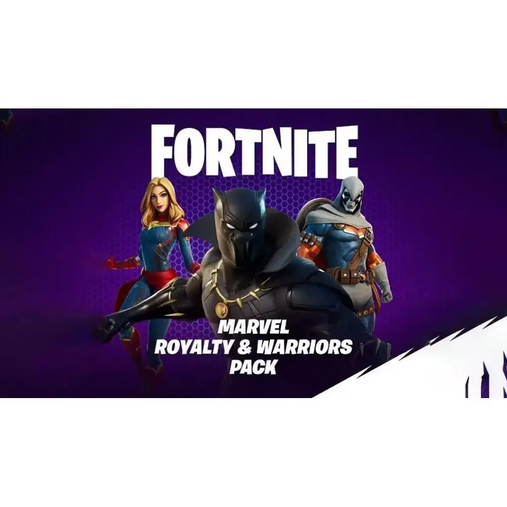 Fortnite Marvel : Royalty & Warrior Pack (All Platform) in your account