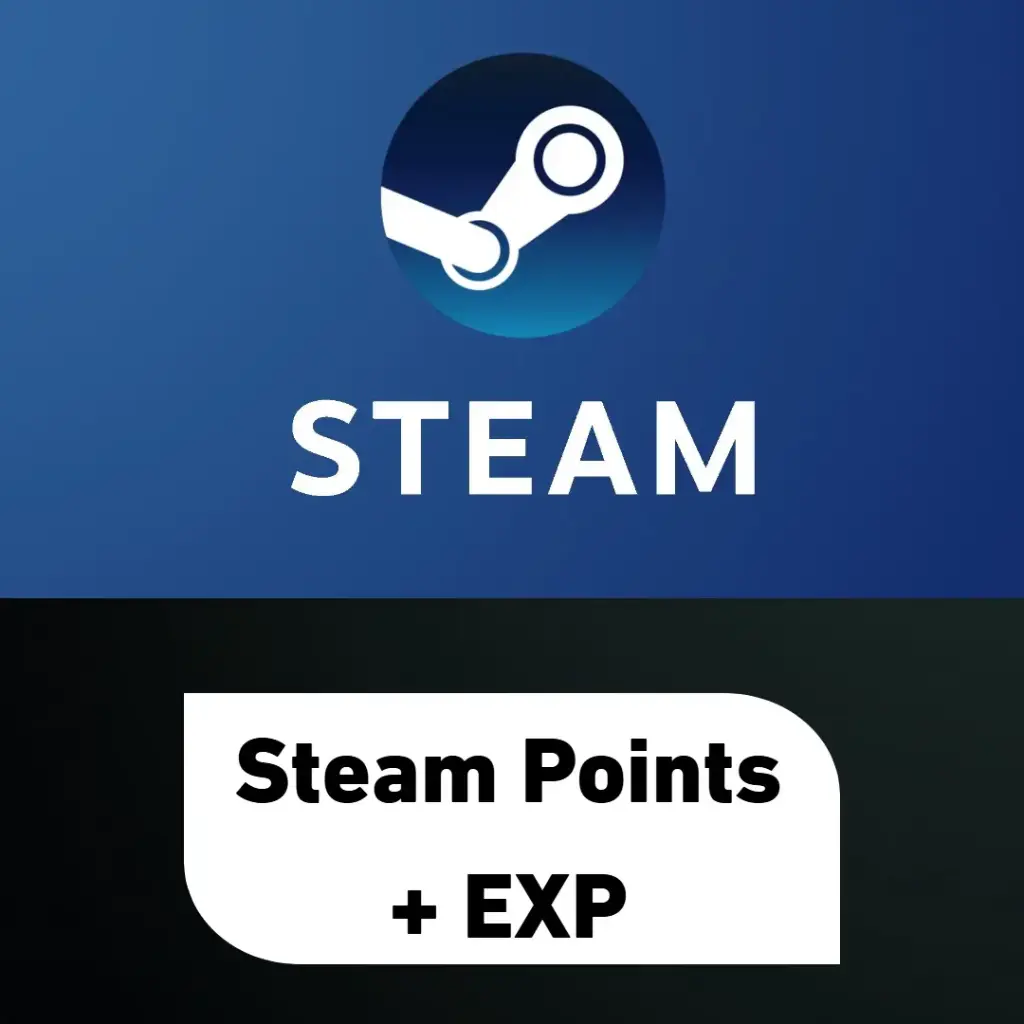 Steam Points + EXP | No Login | 1,000 – 1,000,000 (1M)