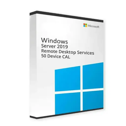  Windows Server 2019 Remote Desktop Services (50 User CAL) - Microsoft key