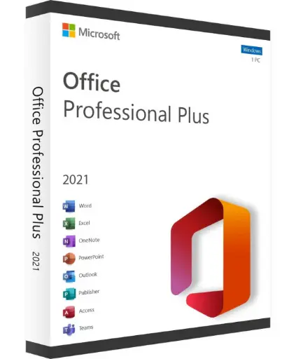 Microsoft Office Professional Plus 2021 PC - Microsoft key