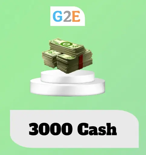8BP 3000 Cash Top-Up in your account 
