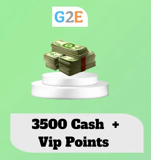 8BP 3500 Cash + 16,640 Vip Point Top-Up in your account (Diamond VIP Tier Offer)