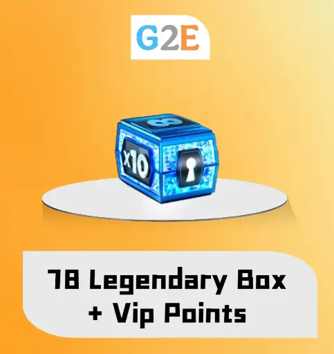 8BP 78 Legendary Box + Bonus Vip Point | Top-Up in your account