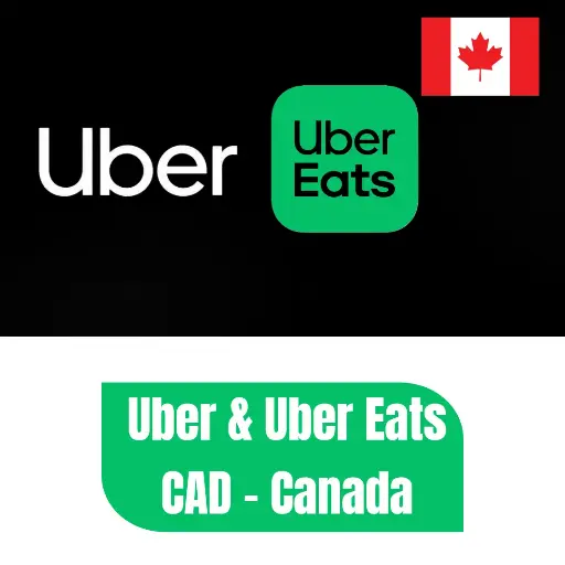 Uber and Uber Eat Gift Card | CAD - Canada