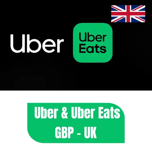 Uber and Uber Eat Gift Card  | GBP - United Kingdom (UK)
