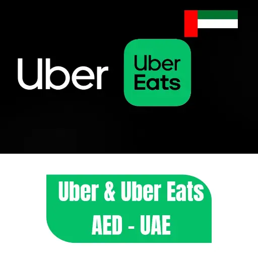 Uber and Uber Eat Gift Card | AED - United Arab Emirates (UAE) 