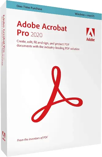 Adobe Acrobat Pro 2020 (MAC) Multi-languages - 2 Devices - Adobe Key | Global 