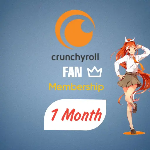 Crunchyroll Fan Private Account | 1 Month - 1 User
