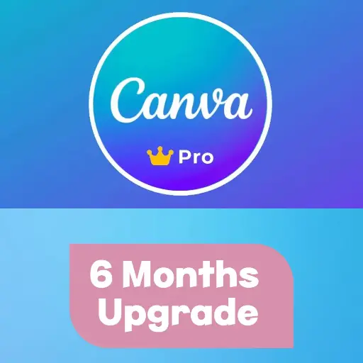 Canva Pro Upgrade | 6 Months 