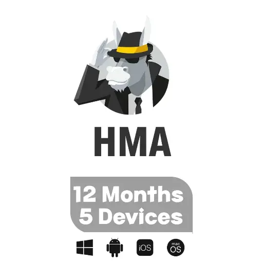 HMA VPN Activation KEY | 12 Months - 5 Devices