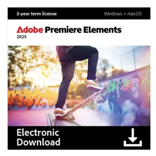 Adobe Premiere Elements 2025 (PC, MAC) - 1 user, 3 Years - Adobe ID | Global 