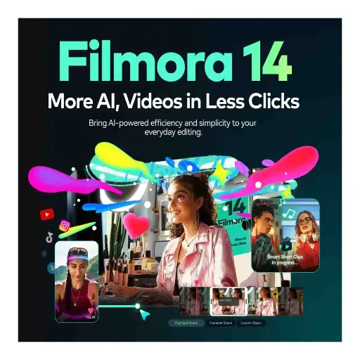Wondershare Filmora 14 Advanced Subscription | 1 Device, 1 Year - Filmora Account