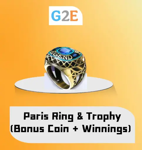 8Bp Paris Ring & Trophy completed (Bonus Coin + winnings) | Fair play in your account
