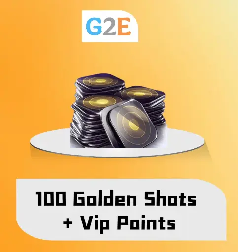 8BP 100 Golden Shots + Vip Points | Top-Up in your account