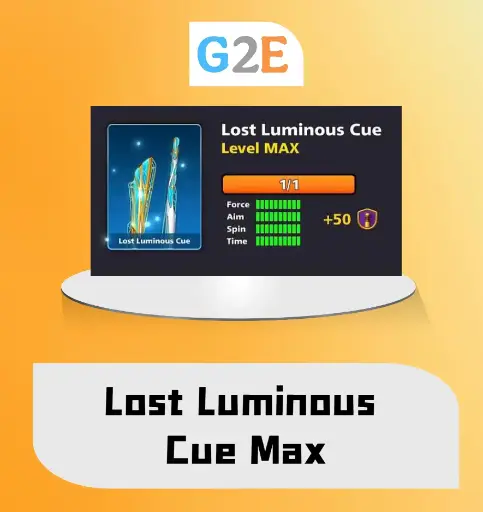 8BP Lost Luminous Cue Max  | Top-Up in your account