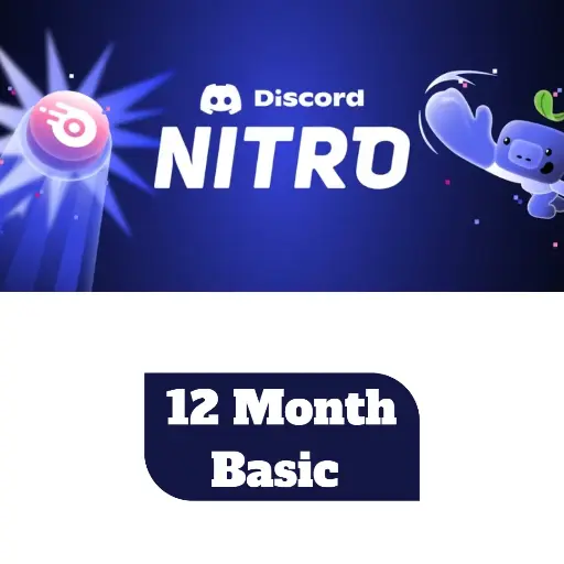 Discord Nitro Basic 12 Months | Redeem code / Activation link 
