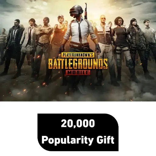 PUBG Mobile 20,000 Popularity Gift | All Items (Only Need Player ID) 