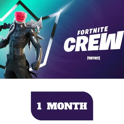 Fortnite Crew Subscription 1 Month (Android, PC, IOS, PS, Xbox) - Top-Up in your account  