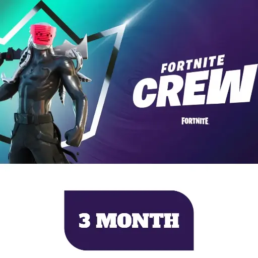 Fortnite Crew Subscription 3 Months (Android, PC, IOS, PS, Xbox) - Top-Up in your account