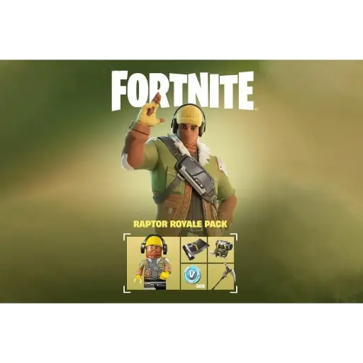 Fortnite Raptor Royale Pack  (All Platform) in your account