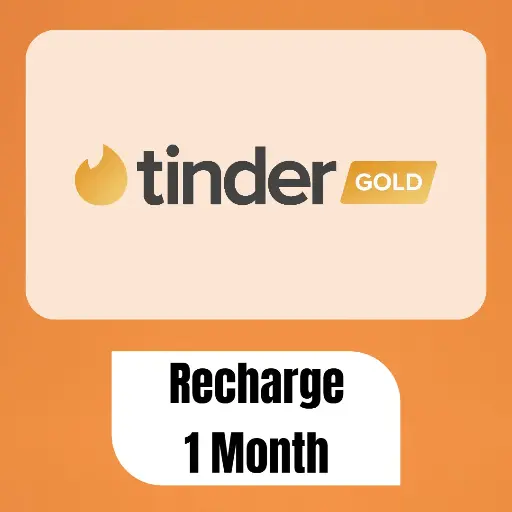 Recharge Tinder Gold Subscription | 1 Month
