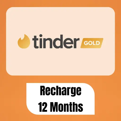 Recharge Tinder Gold Subscription | 12 Months