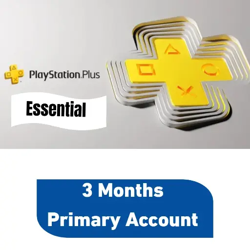 For PS4 & PS5 - Playstation Plus Essential - 3 Months 