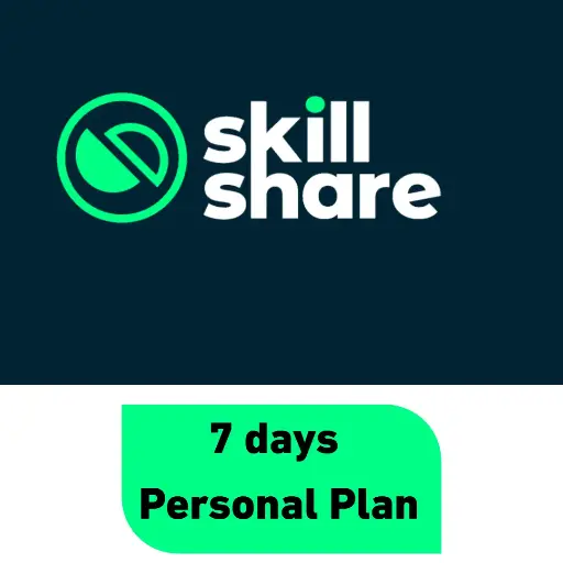 Skill Share Personal Plan 12,000 Courses | 7 Days Private Account