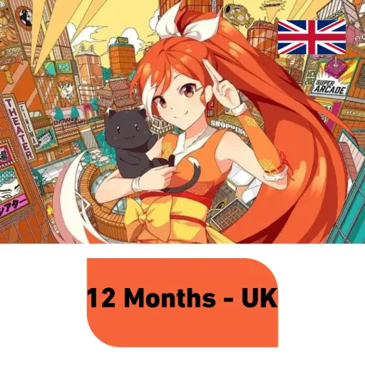 Crunchyroll Gift Card | 12 Months Ultimate Fan - UK